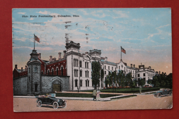 Ansichtskarte AK Columbus Ohio 1924 State Penitentiary Zuchthaus Gefängnis Ortsansicht USA Amerika Vereinigte Staaten